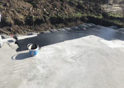 zhotovení základové desky „Žežice“ březen 2021