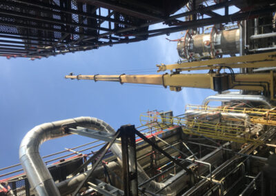 montážnické práce "Zarážka" Chemopetrol únor-březen 2020