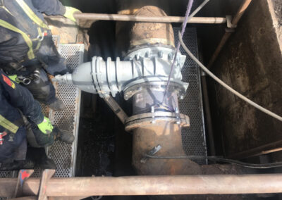 montážnické práce "Zarážka" Chemopetrol únor-březen 2020