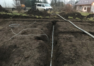 zhotovení základové desky „Žežice“ březen 2021