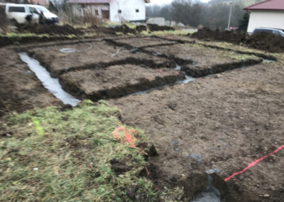 zhotovení základové desky „Žežice“ březen 2021