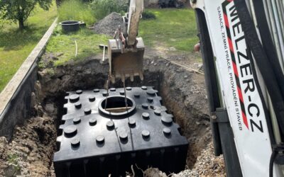 Retenční nádrž na dešťovku